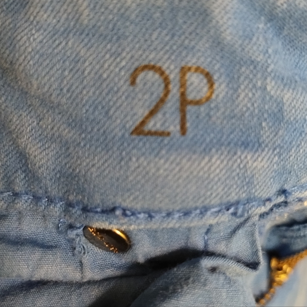 Ann Taylor Petite The Skinny Modern Fit Jeans Women's 2P Blue Low Rise